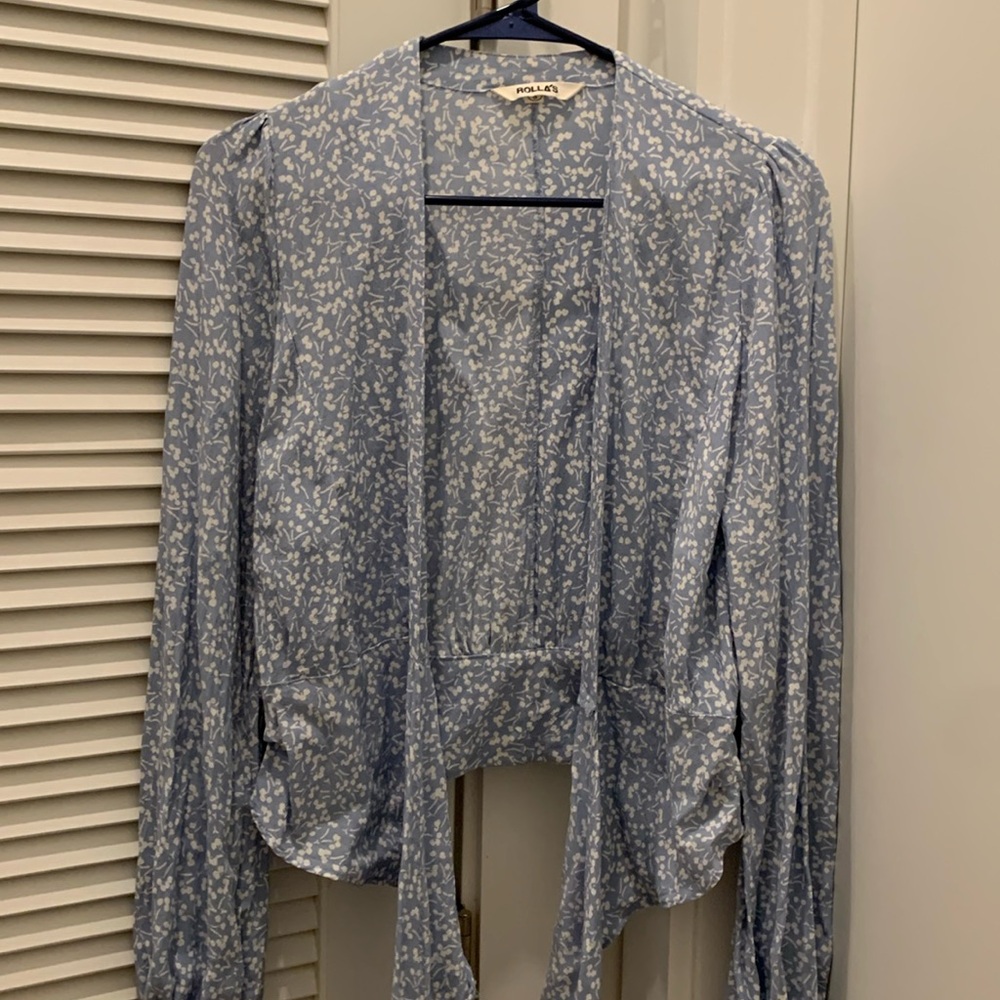 Rolla’s tie waist top, size small